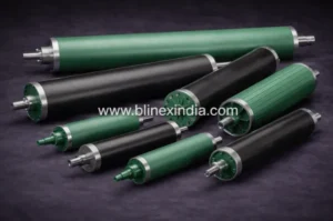 P.T.F.E NON STICK COATING ON TEXTILE ROLLERS