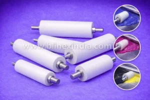 Sintered Porous Plastic Ink Storage & Release Rollers