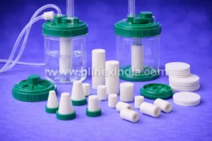 Self-Sealing Porous Filter for Humidifier Bottle for Hospitals & Laboratories